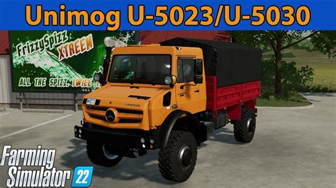 Unimog U 5023 U 5030 For Farming Simulator 22 YouTube