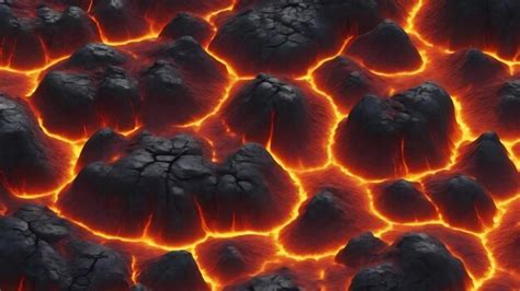 Premium Photo 3d Rendered Abstract Cooled Lava Background Volcanic Rock Texture