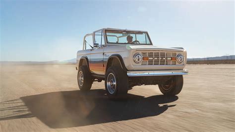 New Classic Ford Bronco Revealed With Australian Engineering