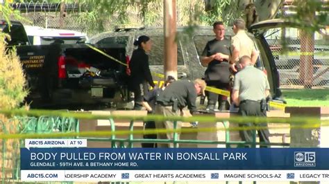 Body Pulled From Water In Bonsall Park In Glendale