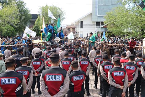 Aksi Demonstrasi Di Aceh Berjalan Tertib Polda Aceh Terima Kasih