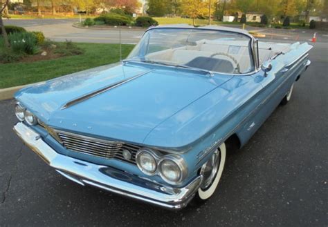 389 Tri Power Restored 1960 Pontiac Catalina Convertible Amazing Color