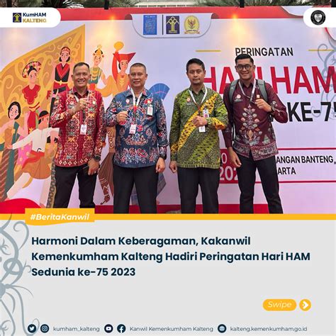 Harmoni Dalam Keberagaman Kakanwil Kemenkumham Kalteng Hadiri