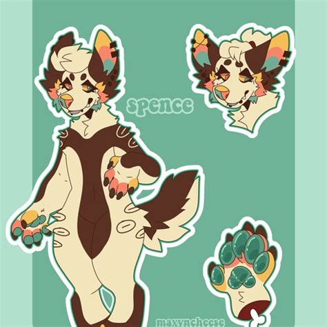 Custom One Sided Fursona Reference Sheet Etsy