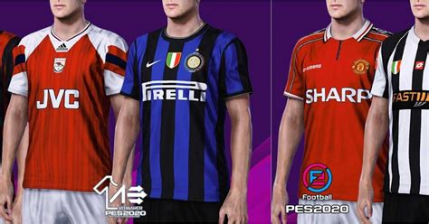 Pes 2020 Classic Kits Pack By Aerialedson