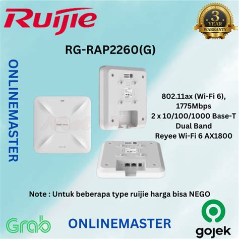 Jual Ruijie Rg Rap G Wi Fi Dual Band Ceiling Mount Access Point