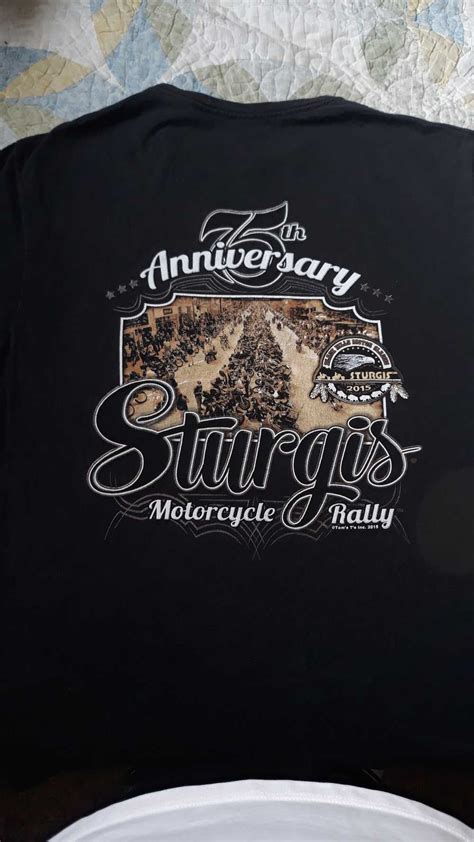 Harley Davidson Sturgis Biker Rally T Shirt Gem