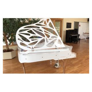 Lucid Hive Elegance Grand Piano Contemporary Living Room Miami