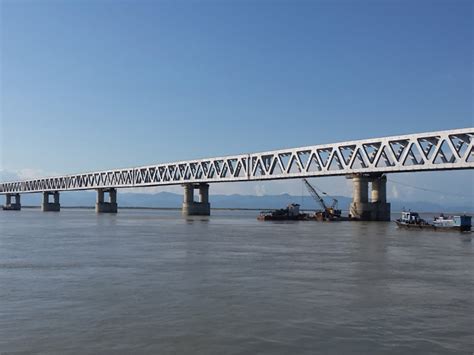 Indias Longest Rail Cum Road Bridge Bogibeel Apaha Institute Of