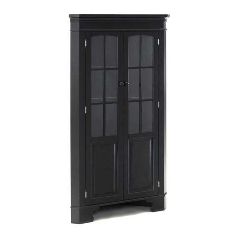 Curio Cabinets By Ikea Furnishings Black Corner Display Curio Cabinet Design ~