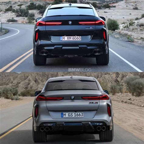 2024 Bmw X6 M Facelift Vs Pre Facelift Photo Comparison