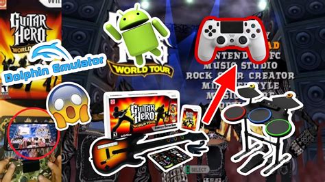 C Mo Configurar Mando De Ps Para Jugar Guitar Hero World Tour Wii En