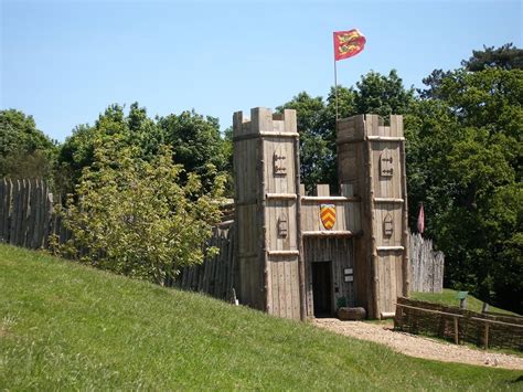 Mountfitchet Castle Experience, Stansted, Essex.