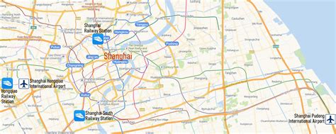 Shanghai Pudong Airport Map Location Map Of Pvg Airport