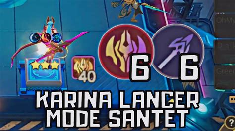 Meta Karina Lancer Immortal Full Stack Combo Magic Chess Terkuat