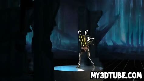 Tasty 3d Cartoon Tron Babe Getting Fucked Hard