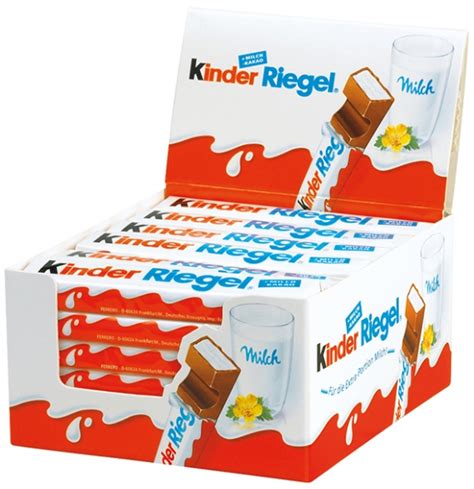 Süßwaren Versandkostenfrei Ferrero Kinder Riegel Display