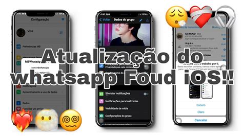 Whatsapp Fouad iOS ATUALIZADO Versão estendida Whatsapp igual ao