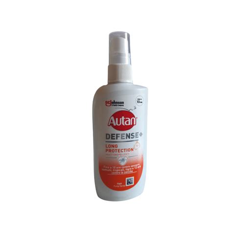 Autan Defense Long Protection Spray Repellente Zanzare 100ml TuttoFarma