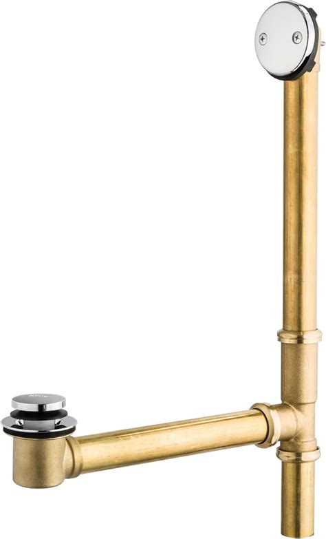 Amazon Artiwell 1 1 2 Brass Tubular Bath Drain Kit With Tip Toe