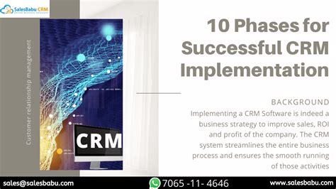 10 Phases For Successful Crm Implementation