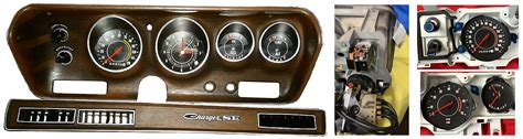 B Body Rallye Instrument Panel Restoration Service Dash