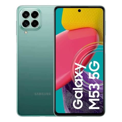 Samsung Galaxy M53 5G 6Go 128Go Vert Green Double SIM M536B