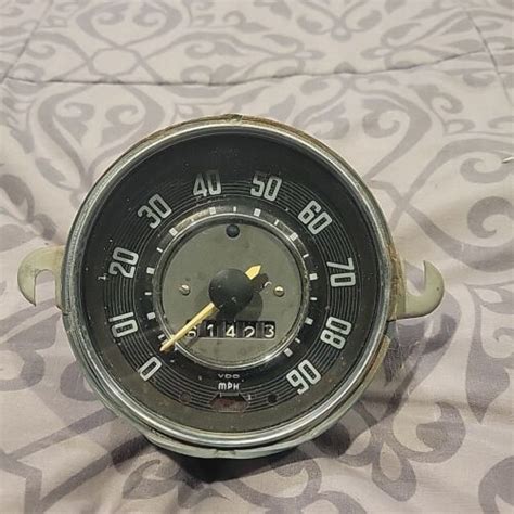 Vintage Volkswagen Beetle Speedometer VDO 111957023C EBay