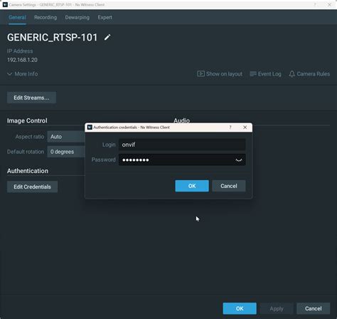 ONVIF issue with OEM PTZ camera – Network Optix