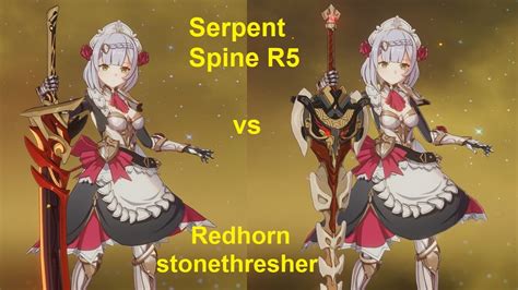 Noelle Serpent Spine R Vs Redhorn Stonethresher Youtube