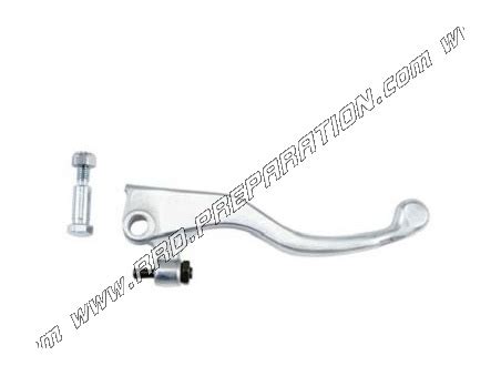 Front brake lever TEKNIX chrome mécaboite DERBI SENDA DRD PRO from 2011