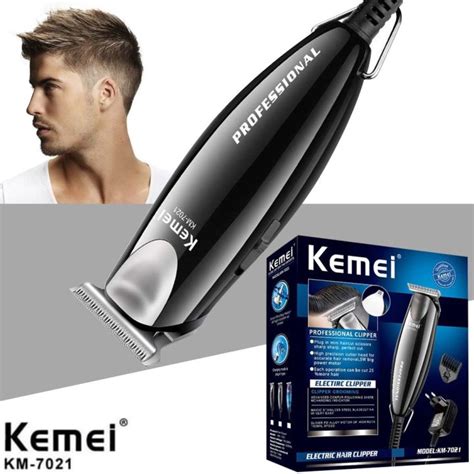 Kemei Alat Cukur Rambut KM 7021 Electric Hair Clipper Lazada Indonesia