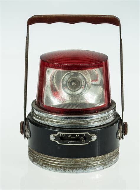 Vintage Siren Stock Photo Image Of Rotating Lights 69867138