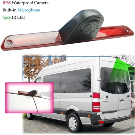 Mercedes Sprinter Vw Crafter Brake Light Reversing Camera Kit With