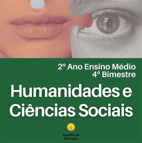 Humanidades e Ciências Sociais 2º Ano 4º Bimestre Ensino Médio