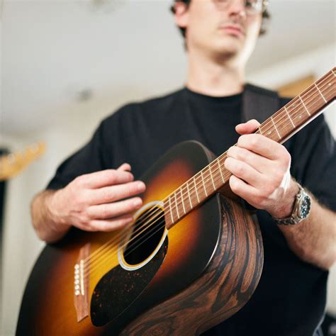 Martin D X2e Electro Acoustic Guitar Solid Spruce Sunburst Ziricote