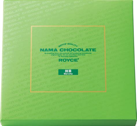 Royce Matcha Chocolate Chocolate Blended With Matcha