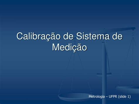 Ppt Calibra O De Sistema De Medi O Powerpoint Presentation Free