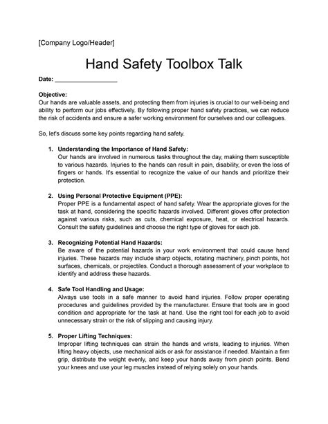 Toolbox Talk Topics Housekeeping At Jo Jerome Blog