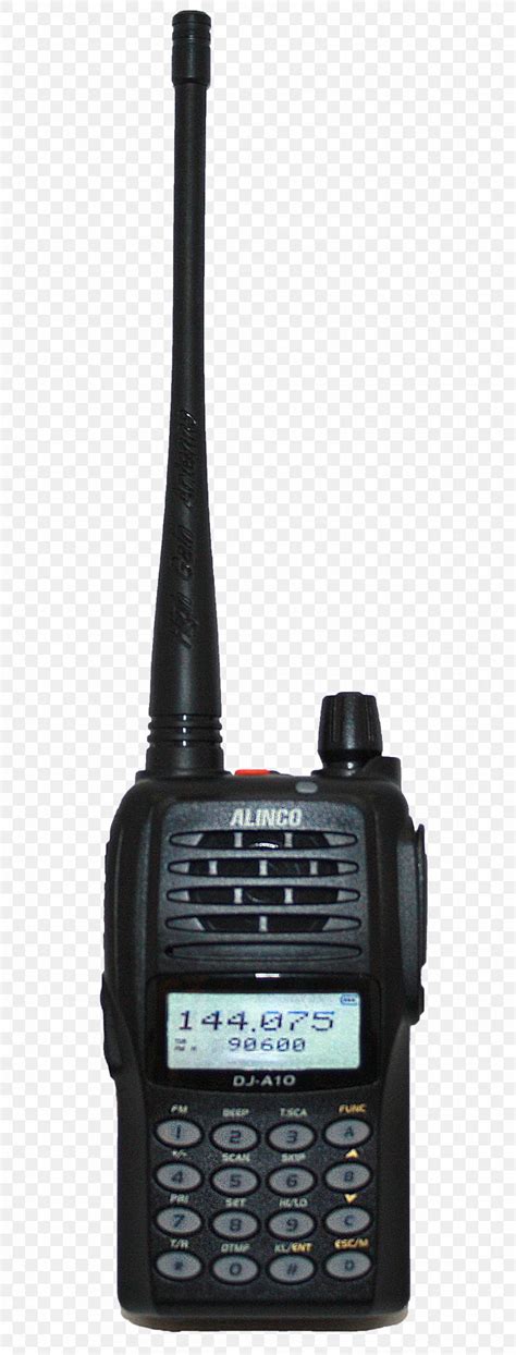 Walkie Talkie Transceiver Ultra High Frequency Radio Station Yaesu PNG