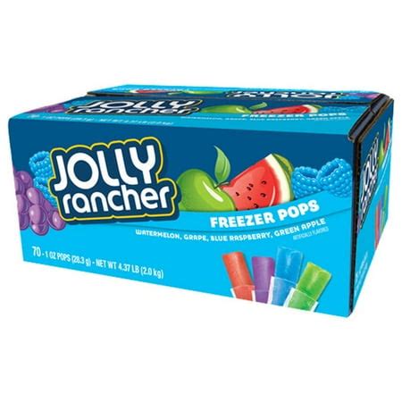 Jolly Rancher Freezer Pops, 1 oz, 70 count - Walmart.com