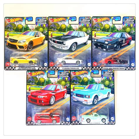 Hot Wheels lựa chọn yêu thích GJT68 Đại lộ vườn rợp bóng cây mẫu xe Toyota AE86 Mitsubishi EVO