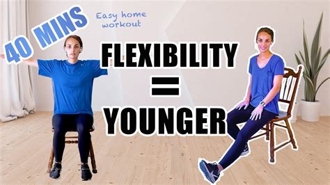 Full Body Seated Exercises For Seniors 40 Minutes Beginner