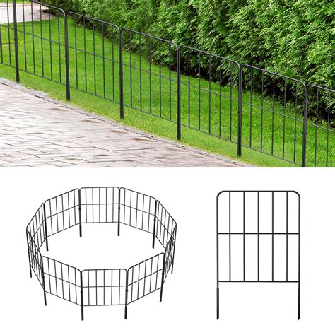 Ousheng Decorative Garden Fence Pack Total Ft L X In H No