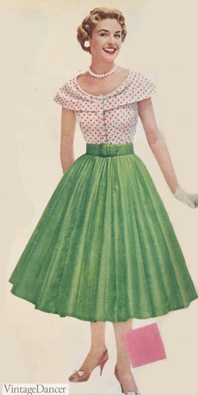 1950s Plus Size Fashion And Clothing History