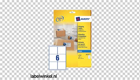 Etiqueta De Papel Avery Dennison Direcci N Correo Pro Ngulo