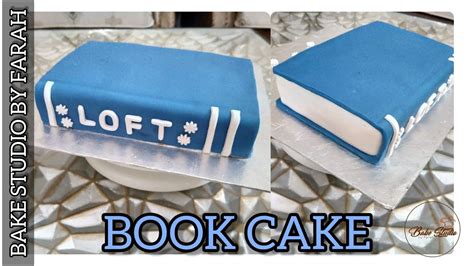 Fondant Book Cake Tutorial Book Cake Tutorial Fondant Cake Youtube