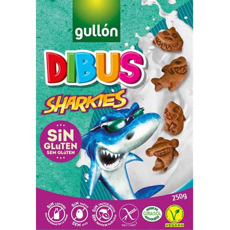 Bolachas Sharkies Dibus Vegan Sem Lactose Sem Gl Ten Embalagem G