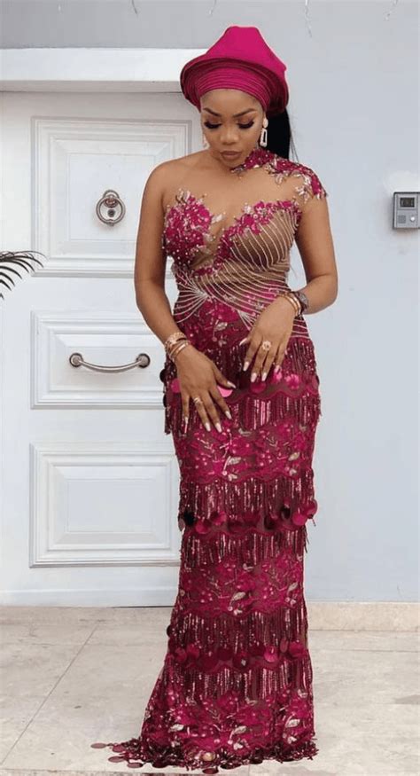 Beautiful Lace Styles That Rocked Owambe Parties This Weekend Stylish