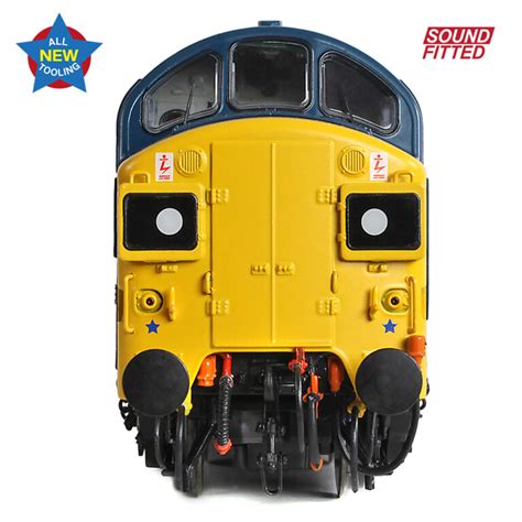 Bachmann 35 301sf Class 37 0 Split Headcode 37034 Br Blue Dcc Sound Oo Gauge Rainbow Railways